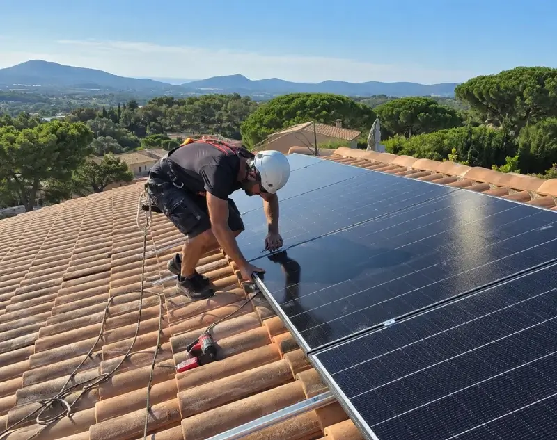 Installateur panneaux solaires Rontalon — pose photovoltaïque sur toiture