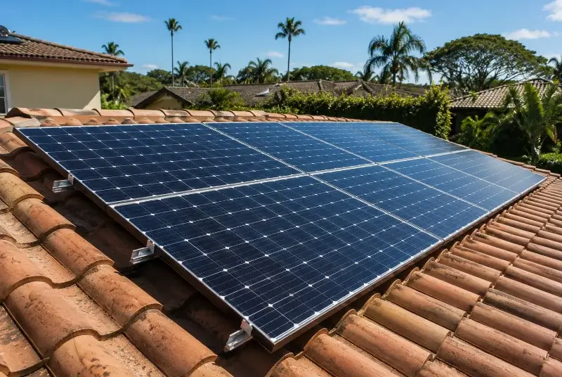 Installation de panneaux solaires à Rontalon